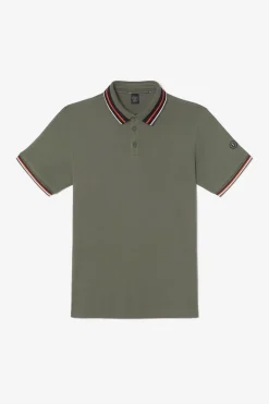Le Temps des Cerises Polo Arel Kaki-Homme T-Shirts & Polos
