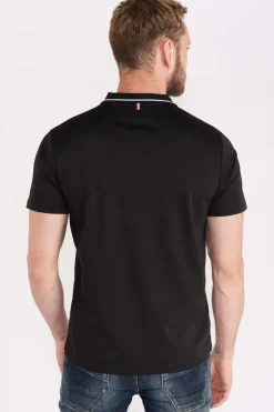 Le Temps des Cerises Polo Aron Noir-Homme T-Shirts & Polos