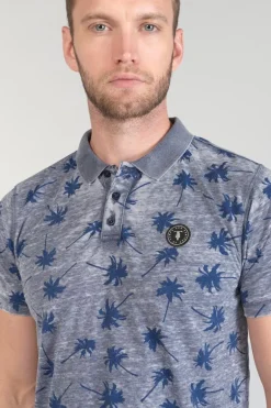 Le Temps des Cerises Polo Chevy A Motif Palmier-Homme T-Shirts & Polos