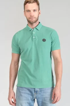 Le Temps des Cerises Polo Dylon Vert D'Eau-Homme T-Shirts & Polos