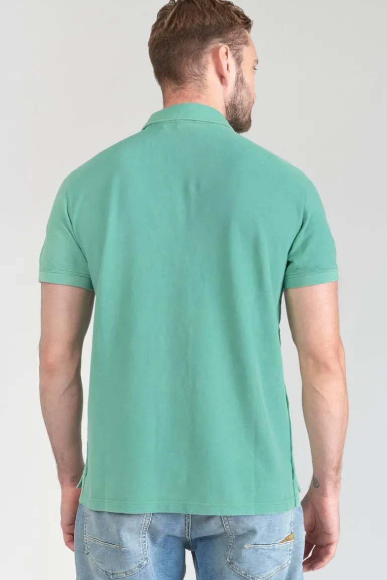Le Temps des Cerises Polo Dylon Vert D'Eau-Homme T-Shirts & Polos