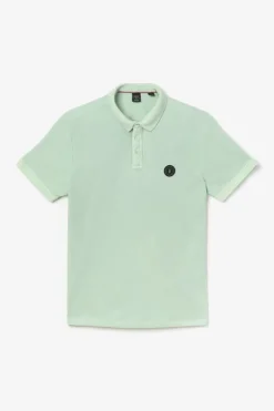 Le Temps des Cerises Polo Dylon Vert Menthe-Homme T-Shirts & Polos