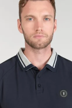 Le Temps des Cerises Polo Ramel Bleu Nuit-Homme T-Shirts & Polos