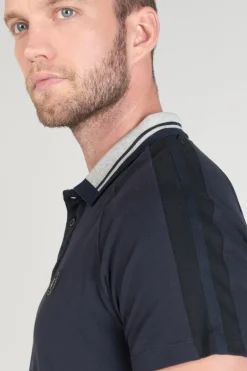 Le Temps des Cerises Polo Ramel Bleu Nuit-Homme T-Shirts & Polos