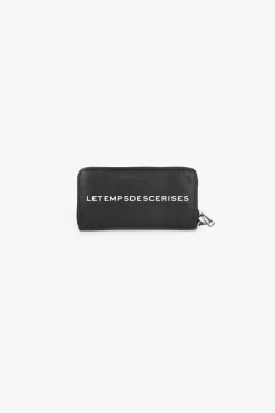 Le Temps des Cerises Portefeuille Loren Noir Imprime-Femme Sacs & Portefeuilles