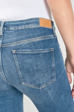 Le Temps des Cerises Power Bootcut Jeans Bleu N°3-Femme Coupe Flare / Bootcut