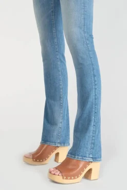 Le Temps des Cerises Power Bootcut Jeans Bleu N°4-Femme Coupe Flare / Bootcut