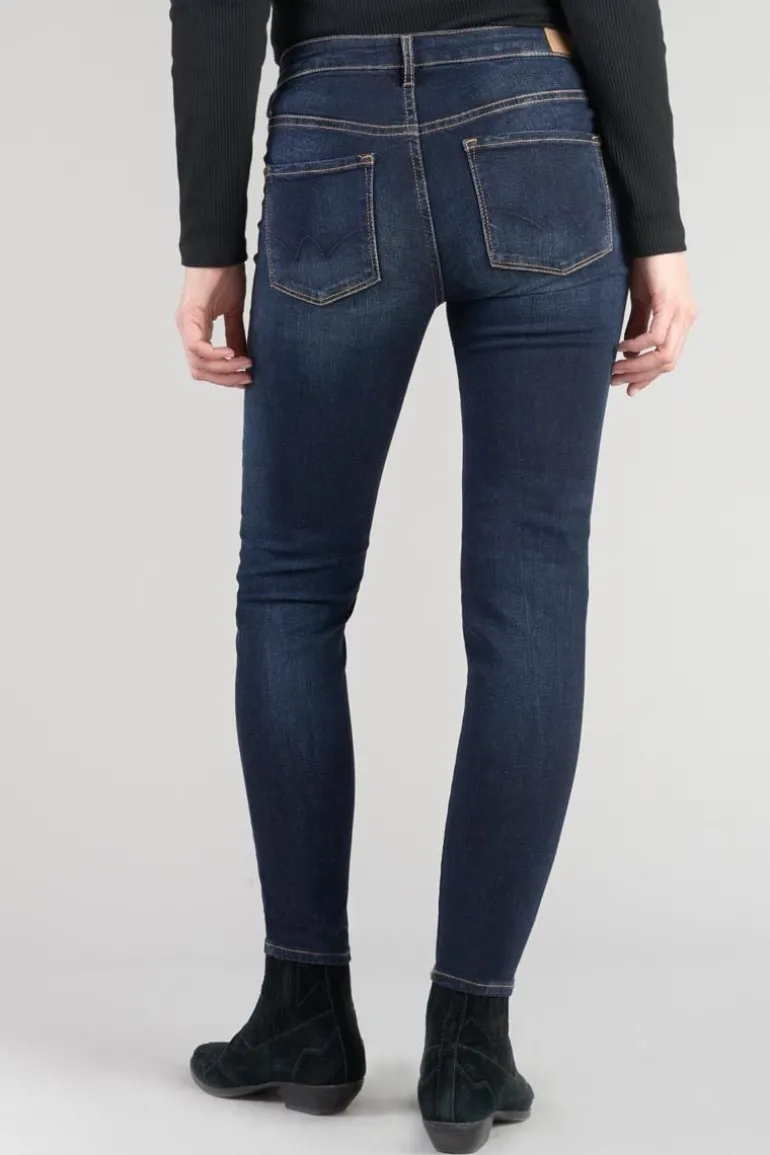 Le Temps des Cerises Power Skinny 7/8Eme Jeans Bleu N°1-Femme Coupe Skinny