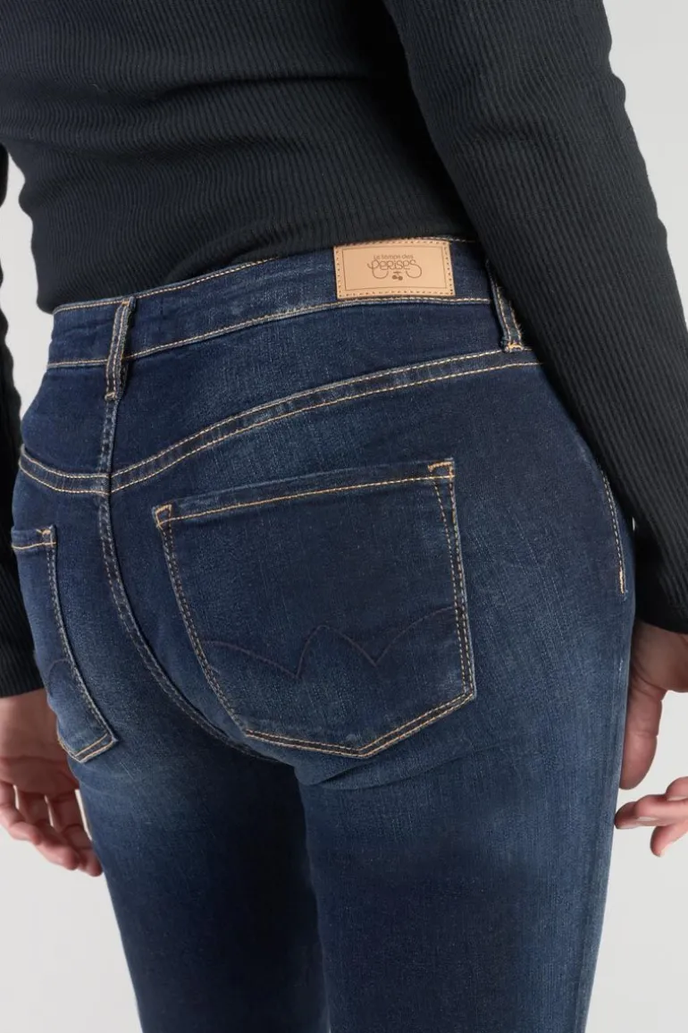 Le Temps des Cerises Power Skinny 7/8Eme Jeans Bleu N°1-Femme Coupe Skinny