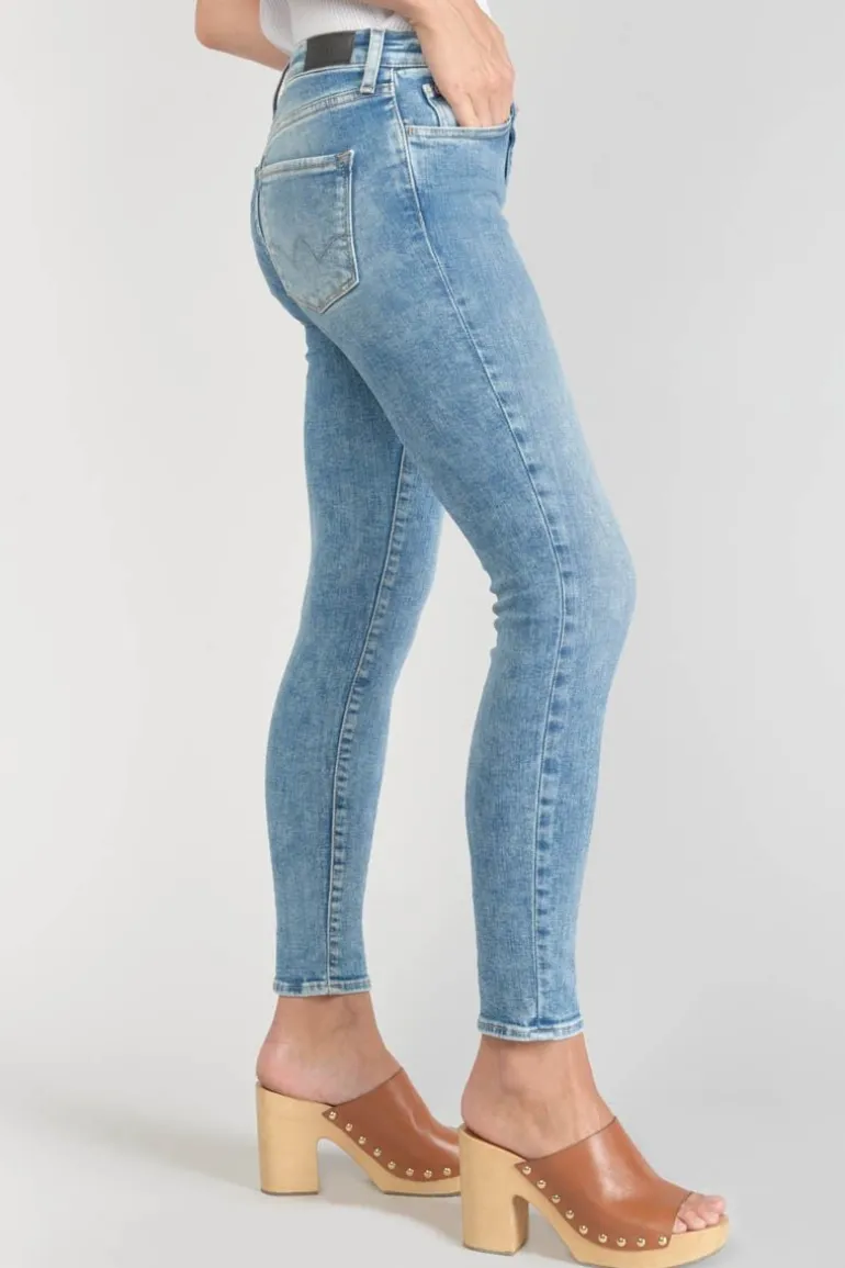 Le Temps des Cerises Power Skinny 7/8Eme Jeans Bleu N°4-Femme Coupe Skinny