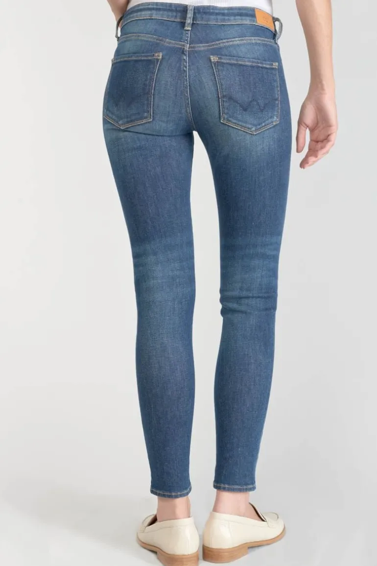 Le Temps des Cerises Power Skinny 7/8Eme Jeans Bleu N°2-Femme Coupe Skinny