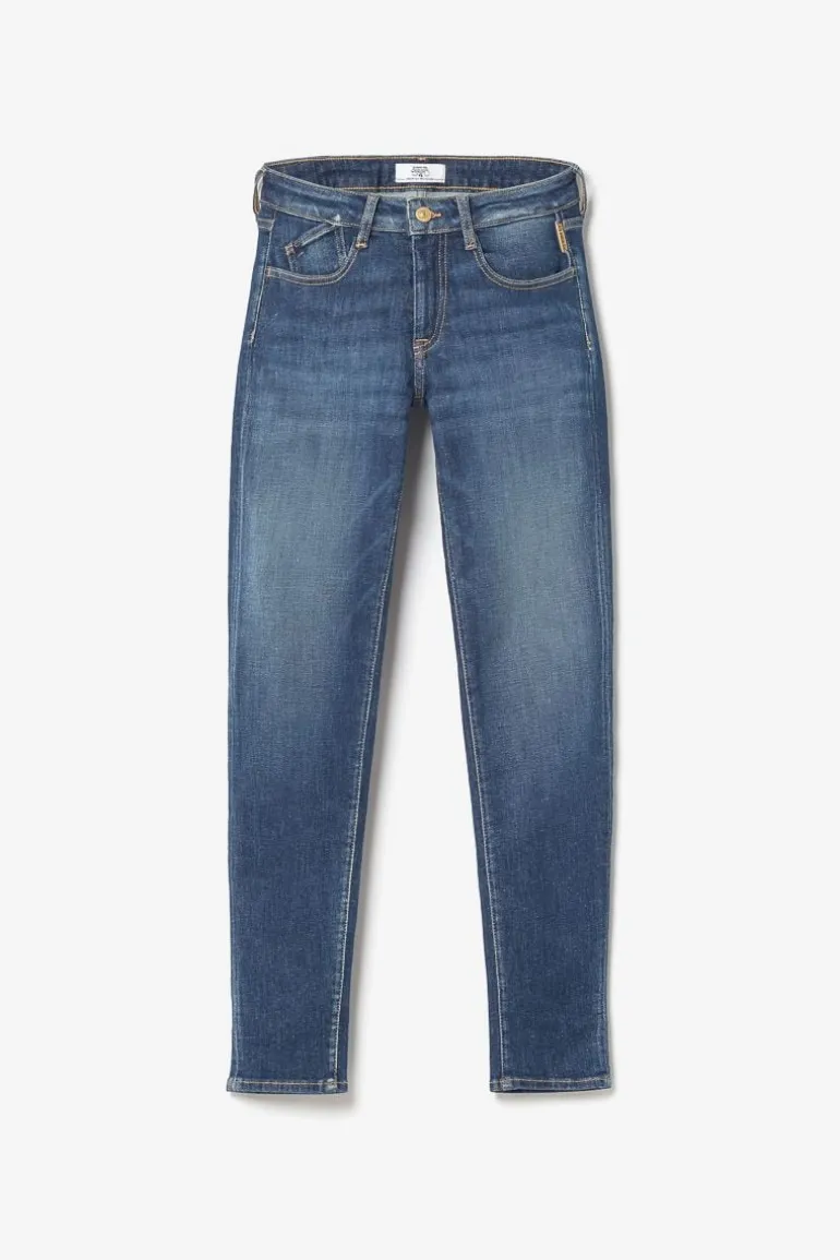 Le Temps des Cerises Power Skinny 7/8Eme Jeans Bleu N°2-Femme Coupe Skinny