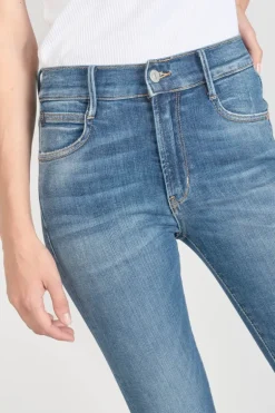 Le Temps des Cerises Power Skinny Taille Haute 7/8Eme Jeans Bleu N°3-Femme Coupe Skinny