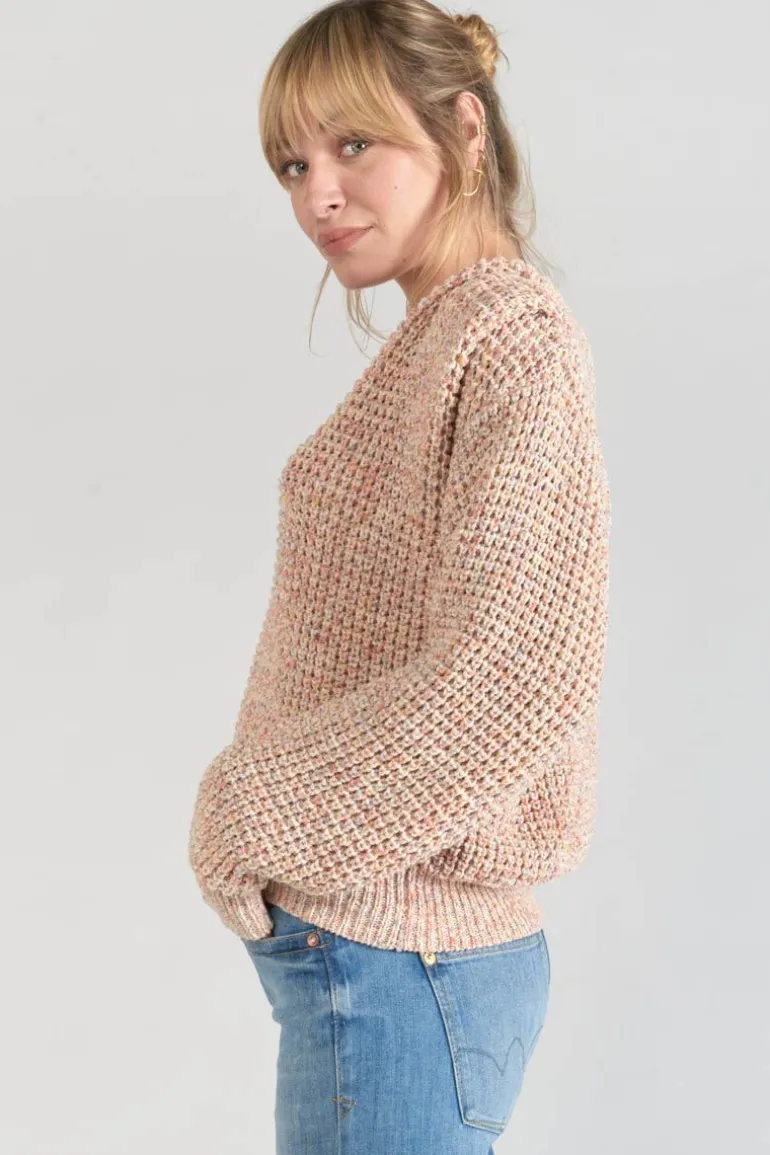 Le Temps des Cerises Pull Astro Multicolore-Femme Pulls & Sweats & Cardigans