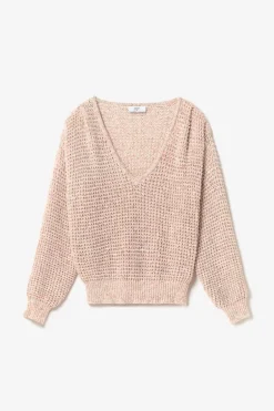 Le Temps des Cerises Pull Astro Multicolore-Femme Pulls & Sweats & Cardigans