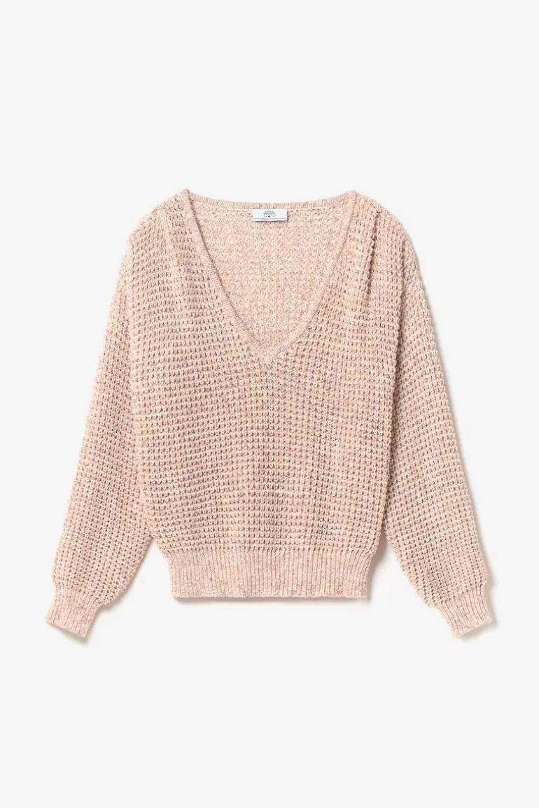 Le Temps des Cerises Pull Astro Multicolore-Femme Pulls & Sweats & Cardigans