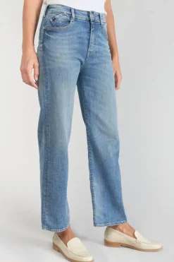Le Temps des Cerises Pulp Regular Taille Haute 7/8Eme Jeans Bleu N°4-Femme Coupe Regular