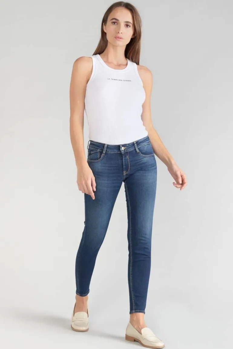 Le Temps des Cerises Pulp Slim 7/8Eme Jeans Bleu N°2-Femme Coupe Slim
