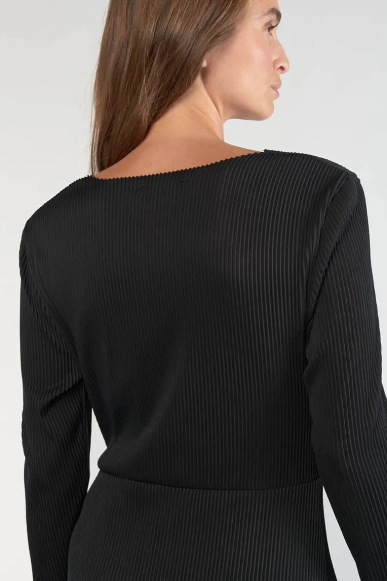 Le Temps des Cerises Robe Longue Yama Noire-Femme Robes