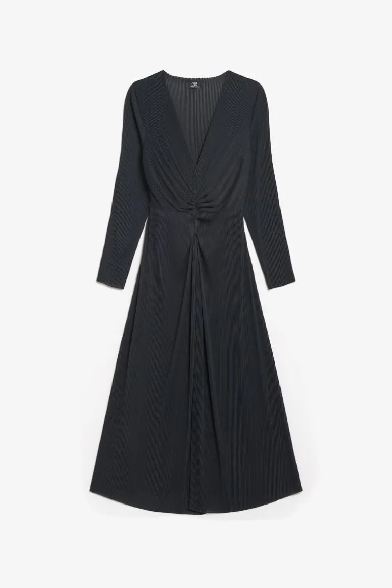 Le Temps des Cerises Robe Longue Yama Noire-Femme Robes