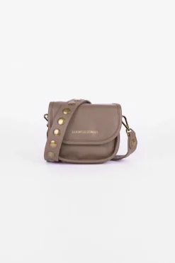 Le Temps des Cerises Sac A Bandouliere Alex Taupe Kaki-Femme Sacs & Portefeuilles