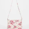Le Temps des Cerises Sac A Bandouliere Lauri A Motif Fleuri Rose-Femme Sacs & Portefeuilles