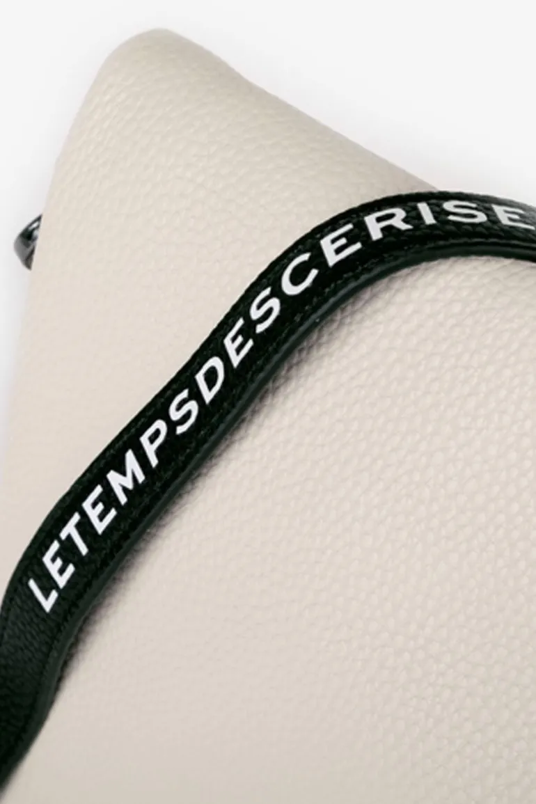 Le Temps des Cerises Sac A Bandouliere Leter Beige-Femme Sacs & Portefeuilles