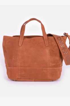Le Temps des Cerises Sac Astier En Cuir Suede-Femme Sacs & Portefeuilles