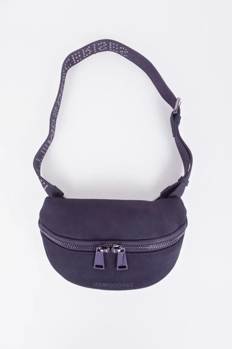 Le Temps des Cerises Sac Banane Frankie Bleu-Femme Sacs & Portefeuilles