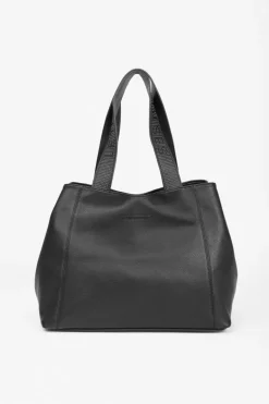 Le Temps des Cerises Sac Cabas Micky Noir-Femme Sacs & Portefeuilles