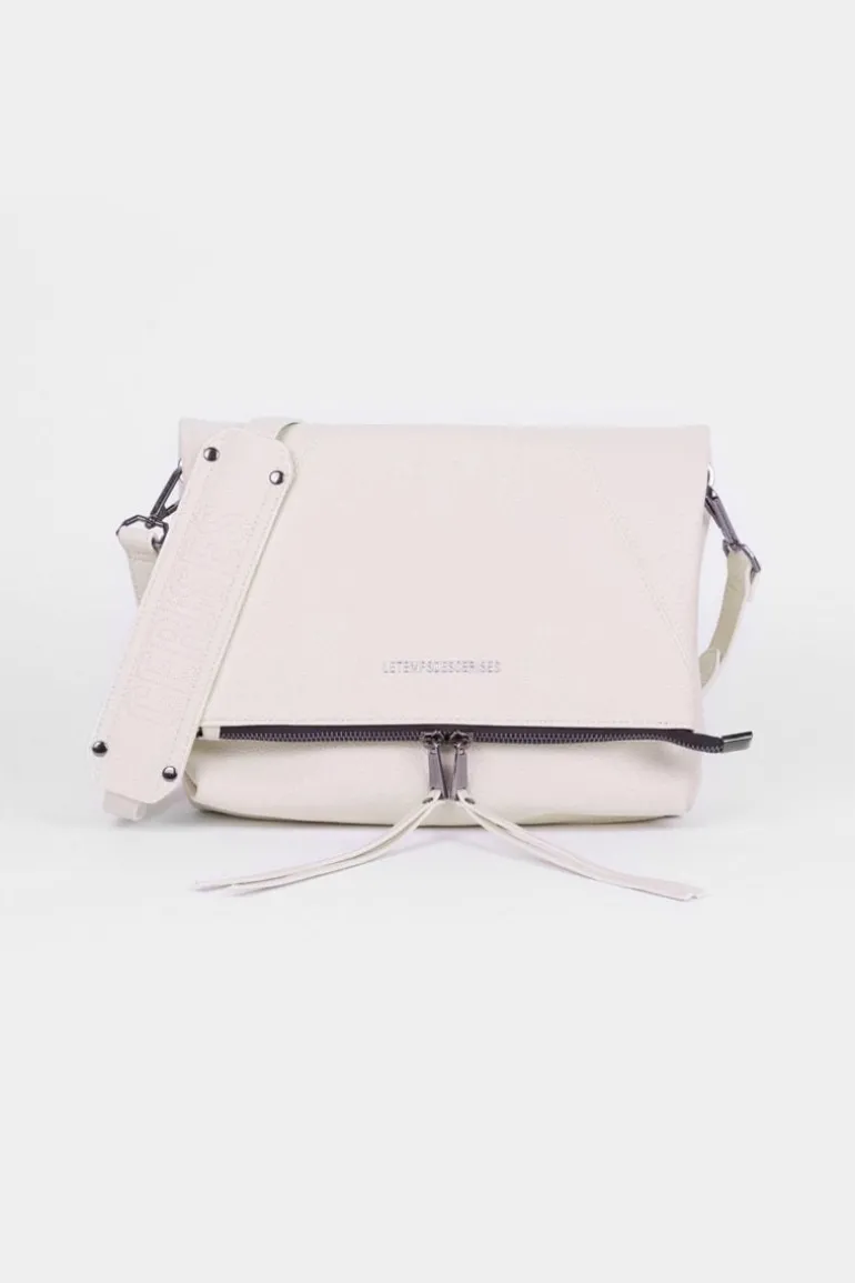 Le Temps des Cerises Sac Leter Creme-Femme Sacs & Portefeuilles
