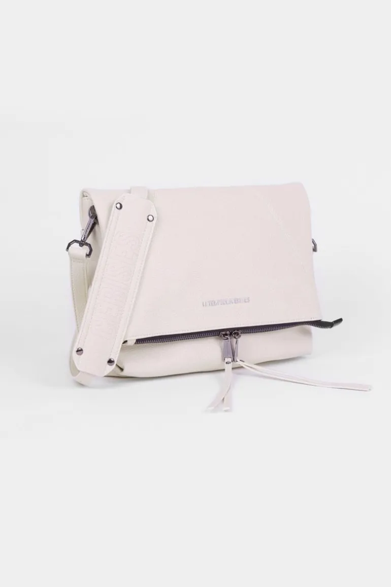 Le Temps des Cerises Sac Leter Creme-Femme Sacs & Portefeuilles