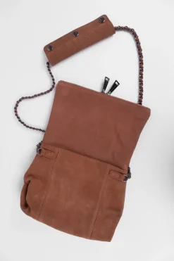 Le Temps des Cerises Sac Leter En Cuir Suede-Femme Sacs & Portefeuilles