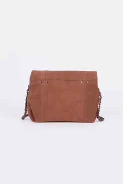 Le Temps des Cerises Sac Leter En Cuir Suede-Femme Sacs & Portefeuilles