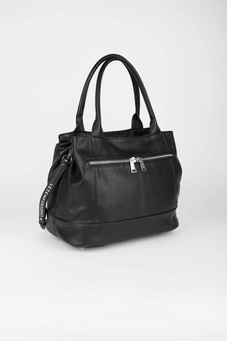 Le Temps des Cerises Sac Maya Noir-Femme Sacs & Portefeuilles