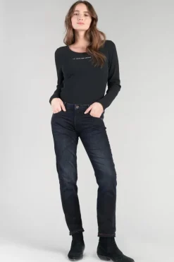 Le Temps des Cerises Sea 200/43 Boyfit Jeans Bleu-Noir N°1-Femme Coupe Boyfit