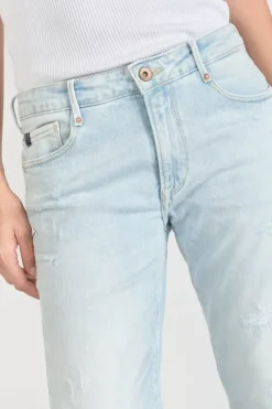 Le Temps des Cerises Sea 200/43 Boyfit Jeans Destroy Bleu N°5-Femme Coupe Boyfit