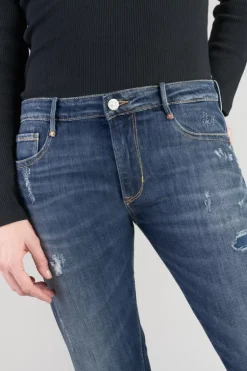 Le Temps des Cerises Sea 200/43 Boyfit Jeans Destroy Bleu N°2-Femme Coupe Boyfit