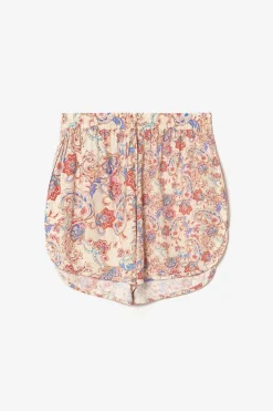 Le Temps des Cerises Short Ligann A Motif Cachemire-Femme Shorts & Jupes