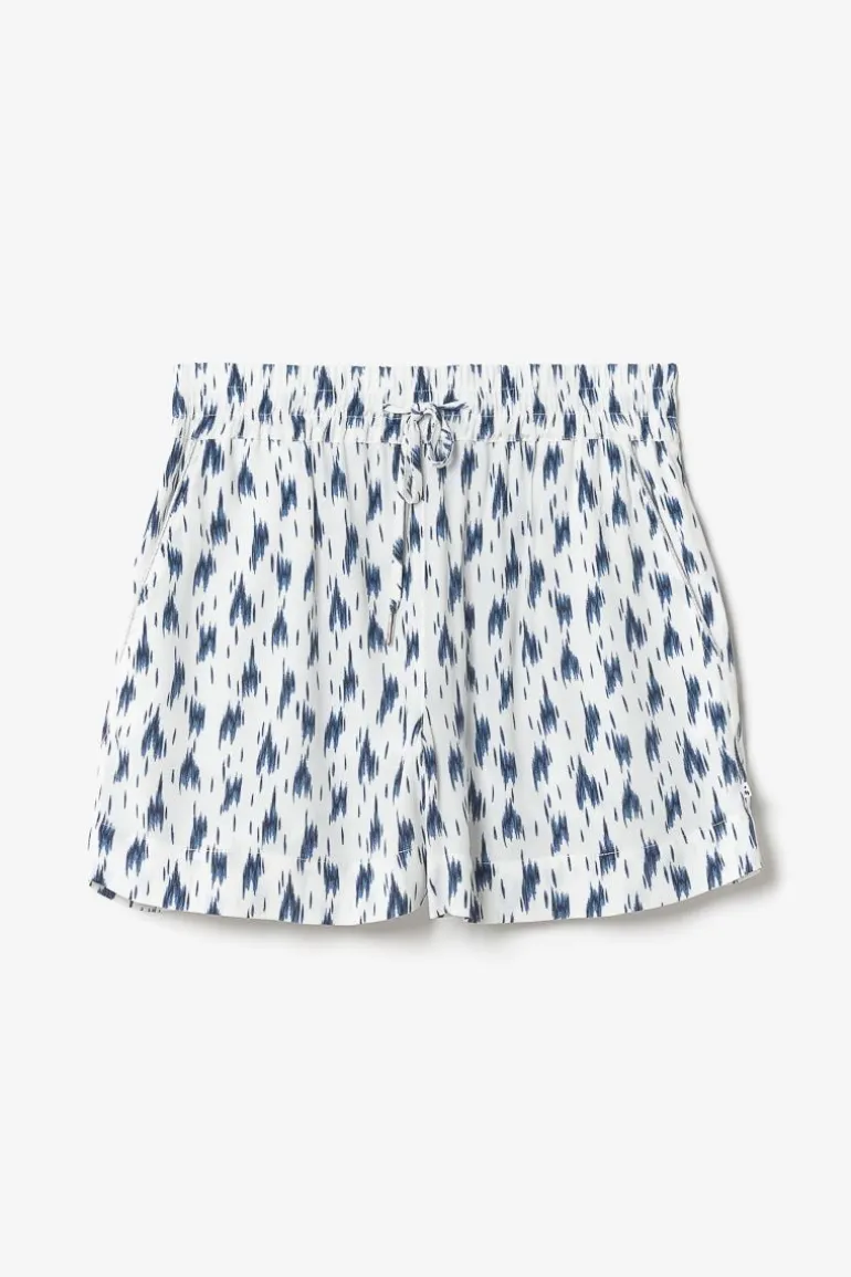 Le Temps des Cerises Short Nuria Tie And Dye Bleu-Femme Shorts & Jupes