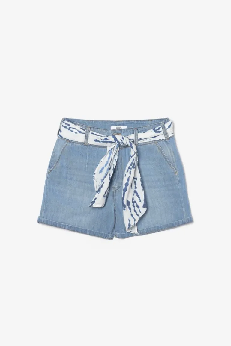 Le Temps des Cerises Short Sydney En Jeans Bleu-Femme Jupes & Shorts