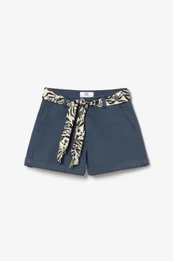Le Temps des Cerises Short Veli2 Bleu Nuit-Femme Shorts & Jupes