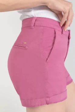 Le Temps des Cerises Short Veli2 Fuchsia-Femme Shorts & Jupes