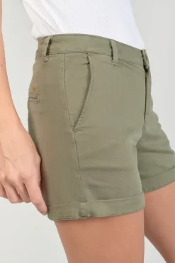 Le Temps des Cerises Short Veli2 Kaki-Femme Shorts & Jupes
