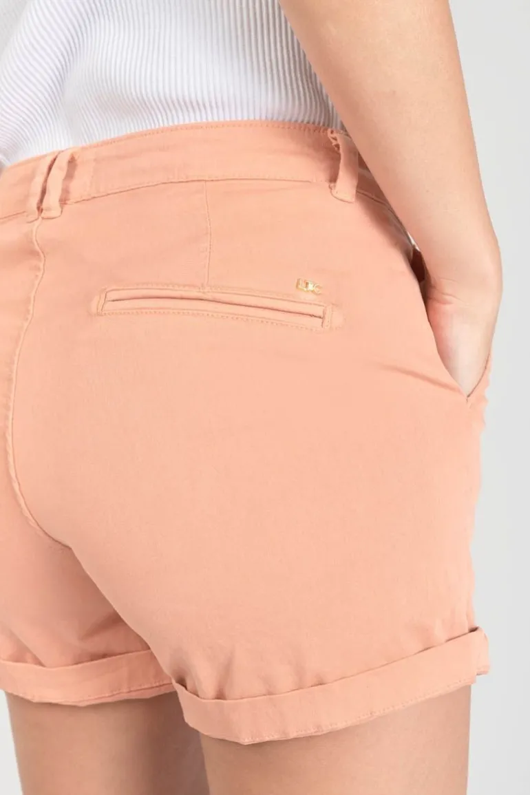Le Temps des Cerises Short Veli2 Peche-Femme Shorts & Jupes
