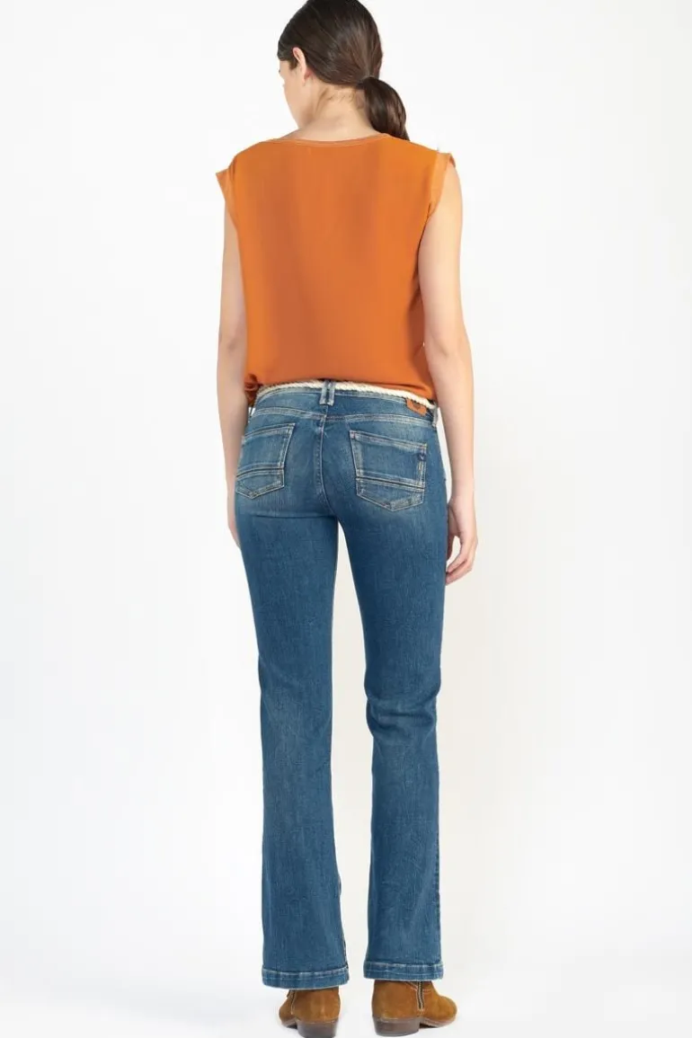 Le Temps des Cerises Skive Flare Jeans Bleu N°2-Femme Coupe Flare / Bootcut