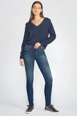 Le Temps des Cerises Soma Pulp Slim Taille Haute Jeans Bleu N°2-Femme Coupe Slim