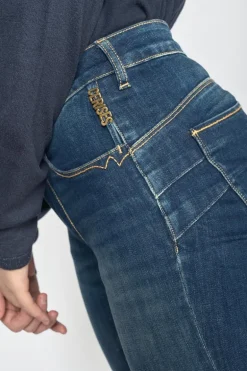 Le Temps des Cerises Soma Pulp Slim Taille Haute Jeans Bleu N°2-Femme Coupe Slim