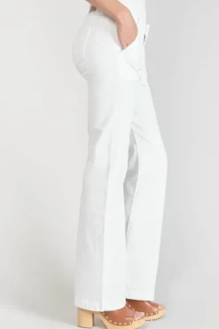 Le Temps des Cerises Sormiou Flare Jeans Blanc-Femme Coupe Flare / Bootcut