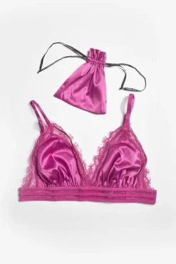 Le Temps des Cerises Soutien-Gorge Triangle Aurore Fuchsia-Femme Lingerie